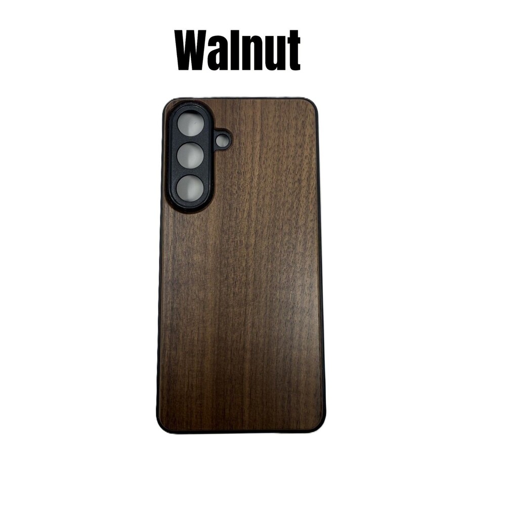 Wooden Samsung Galaxy S26 Plus Phone Case - Walnut